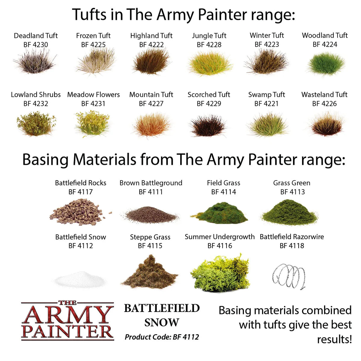 Army Painter - Battlefield Snow-The Army Painter-Radaddel