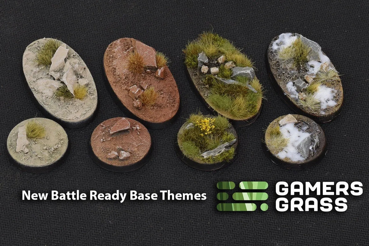 Temple Base Oval 90mm (x2)-Gamers Grass-Radaddel