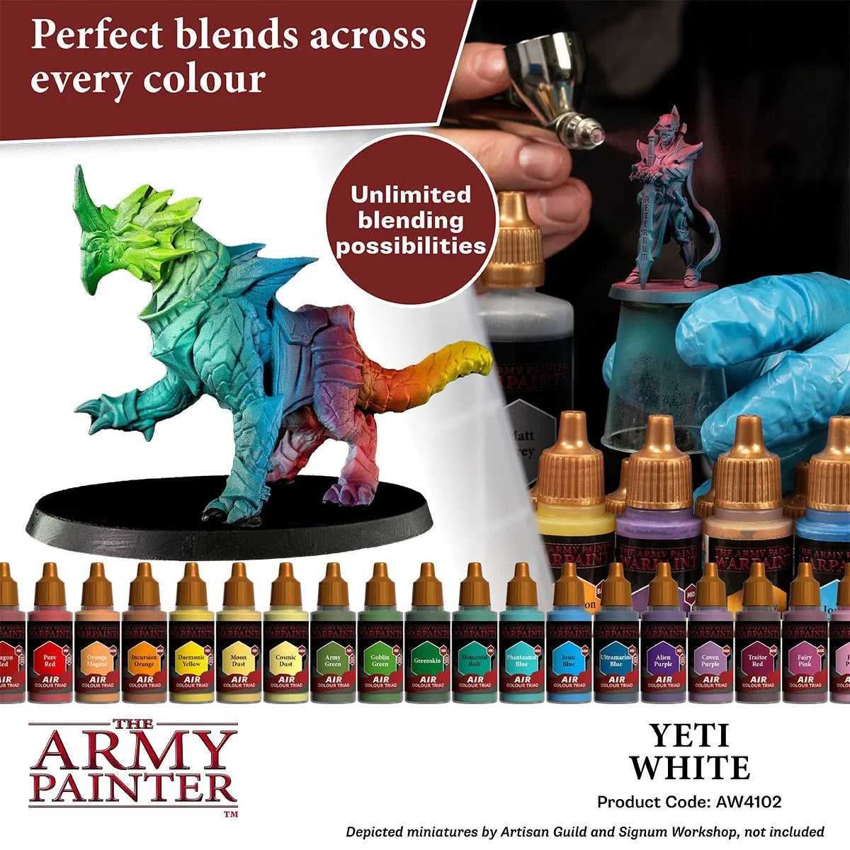 Air Warpaint Yeti White (08)-The Army Painter-Radaddel