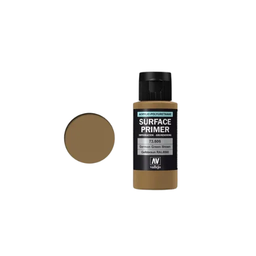Surface Primer German Green Brown 60ml-Vallejo-Radaddel