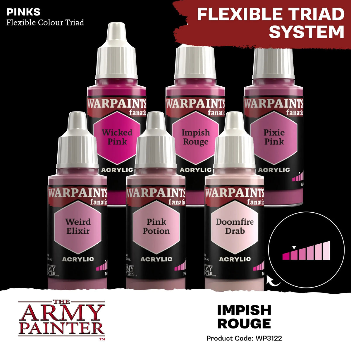 Impish Rouge Fanatic WP-The Army Painter-Radaddel