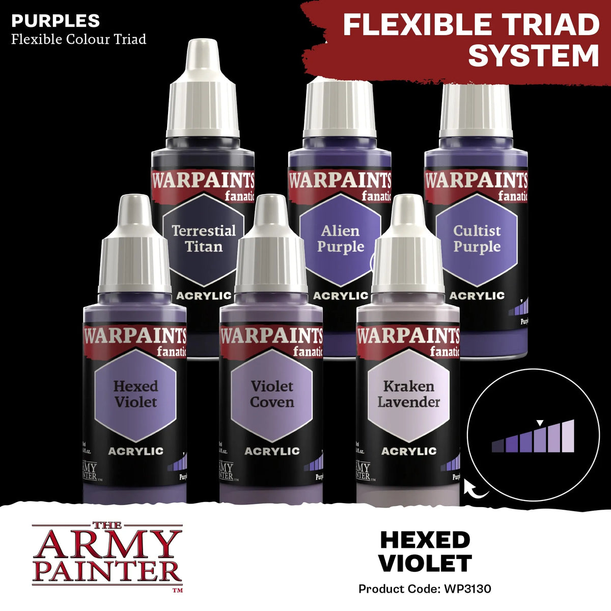 Hexed Violet Fanatic WP-The Army Painter-Radaddel