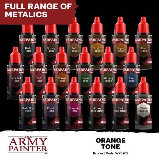 Orange Tone Fanatic Wash-The Army Painter-Radaddel