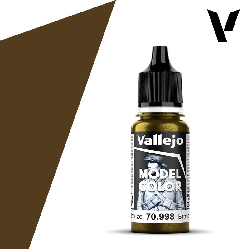 Model Color Bronze 18 ml (201)-Vallejo-Radaddel