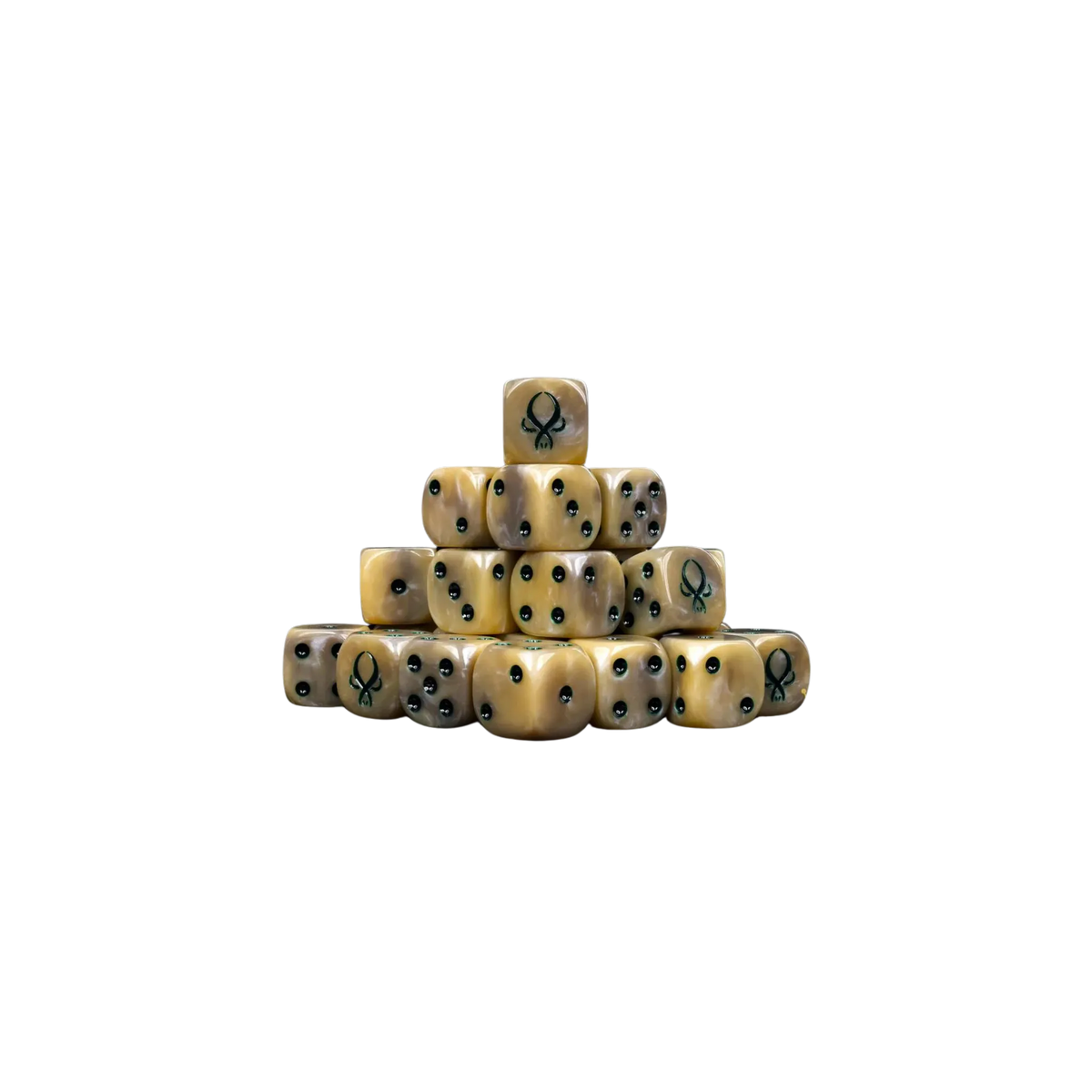 KoW Undead Dice 16mm Round-Baron of Dice-Radaddel
