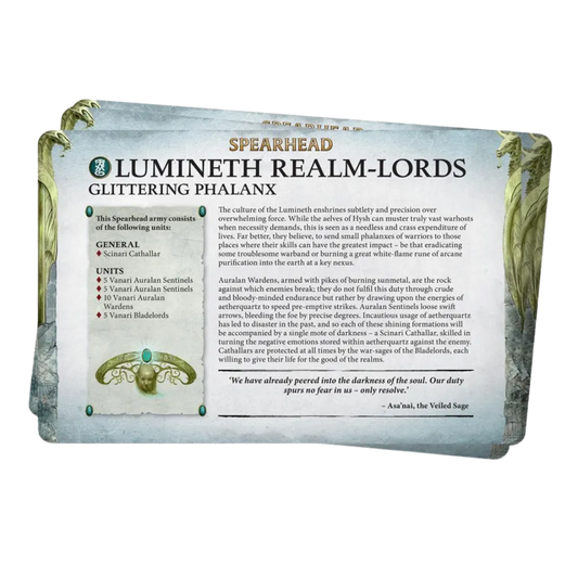 Lumineth Realm-Lords: Faction Pack(englisch)-Games Workshop-Radaddel