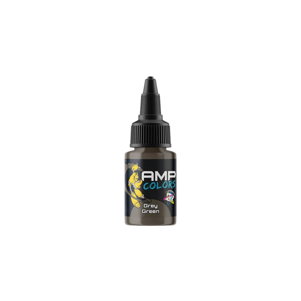 Pro Acryl AMP Colors Grey Green (22ml)-Monument Hobbies-Radaddel
