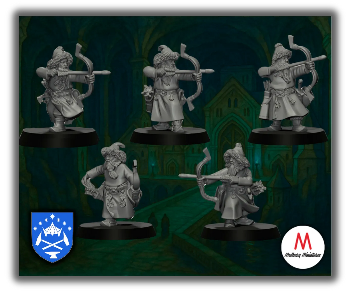 Steppe Dwarf Archers-Pasch Spiele-Radaddel