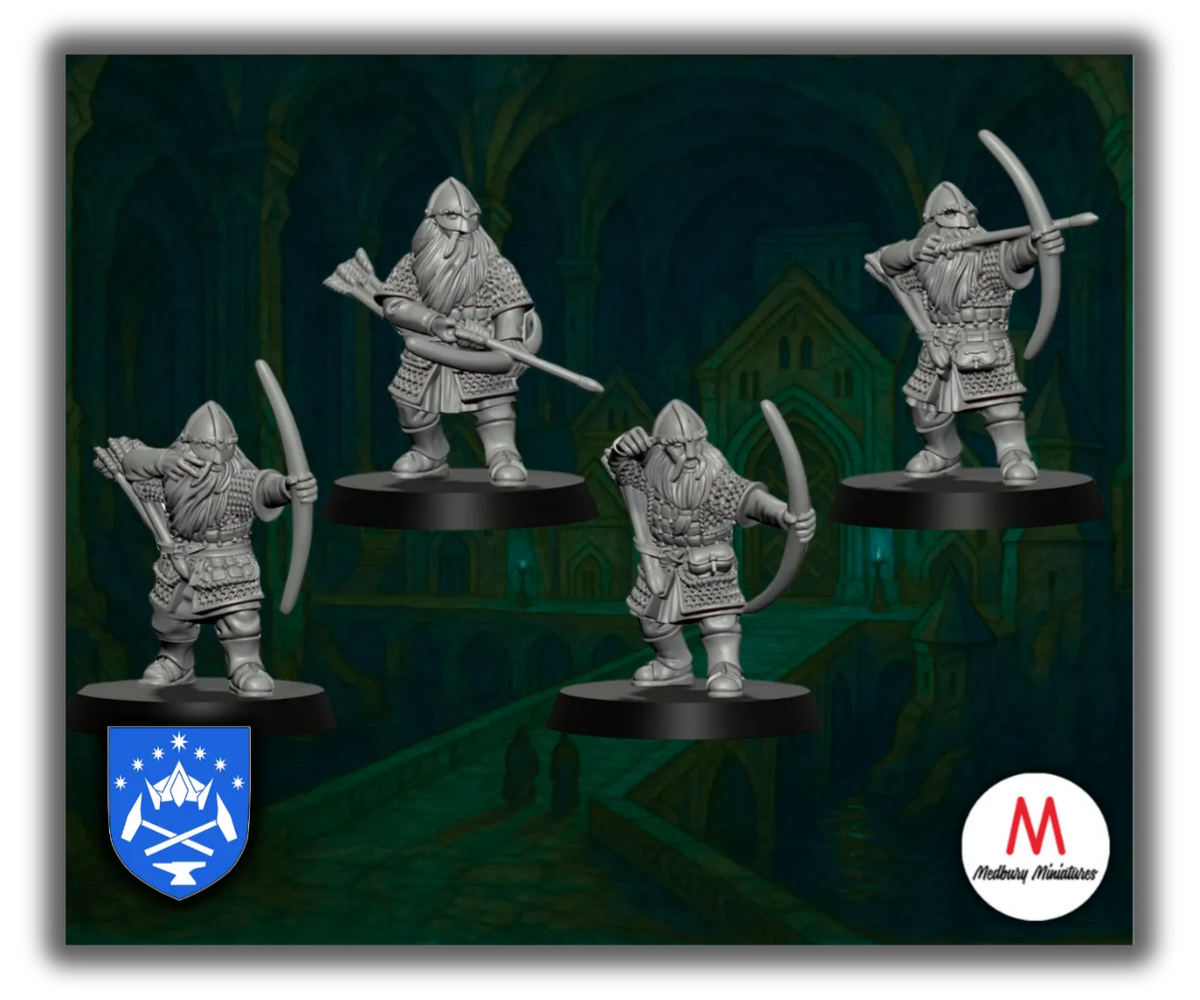 Dwarf Warriors with Bows-Pasch Spiele-Radaddel