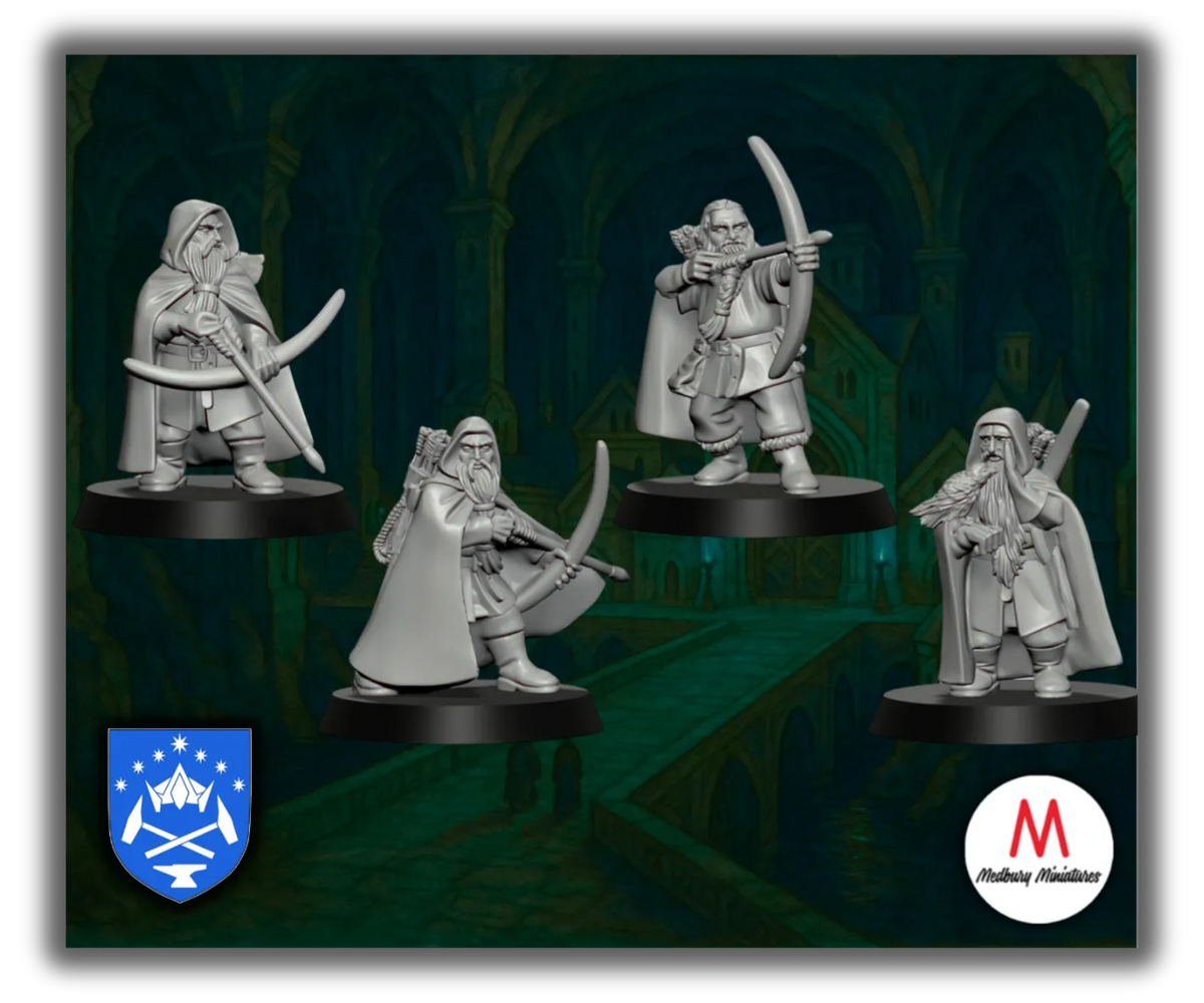 Dwarven Rangers With Bows-Pasch Spiele-Radaddel