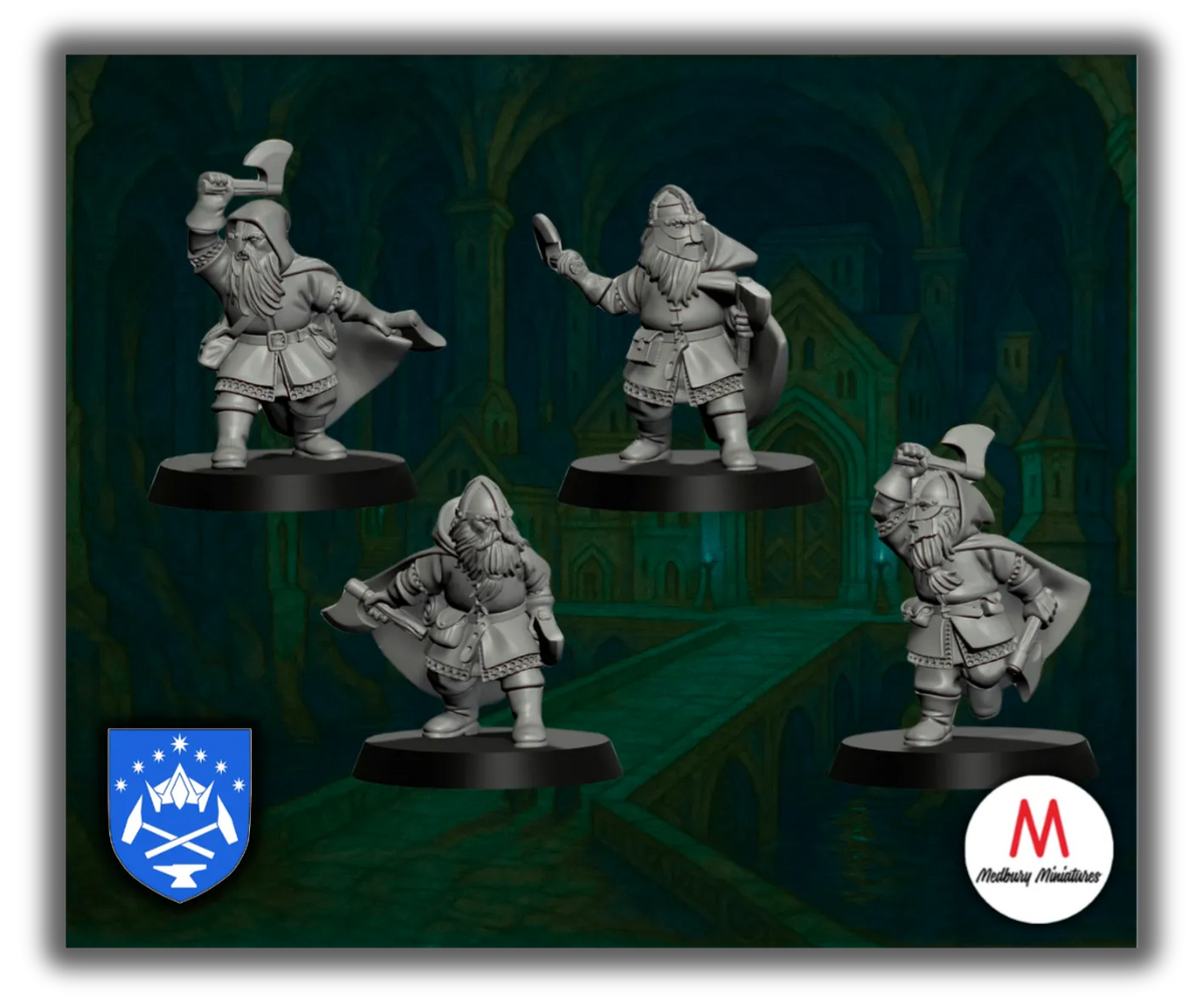Dwarven Rangers-Pasch Spiele-Radaddel