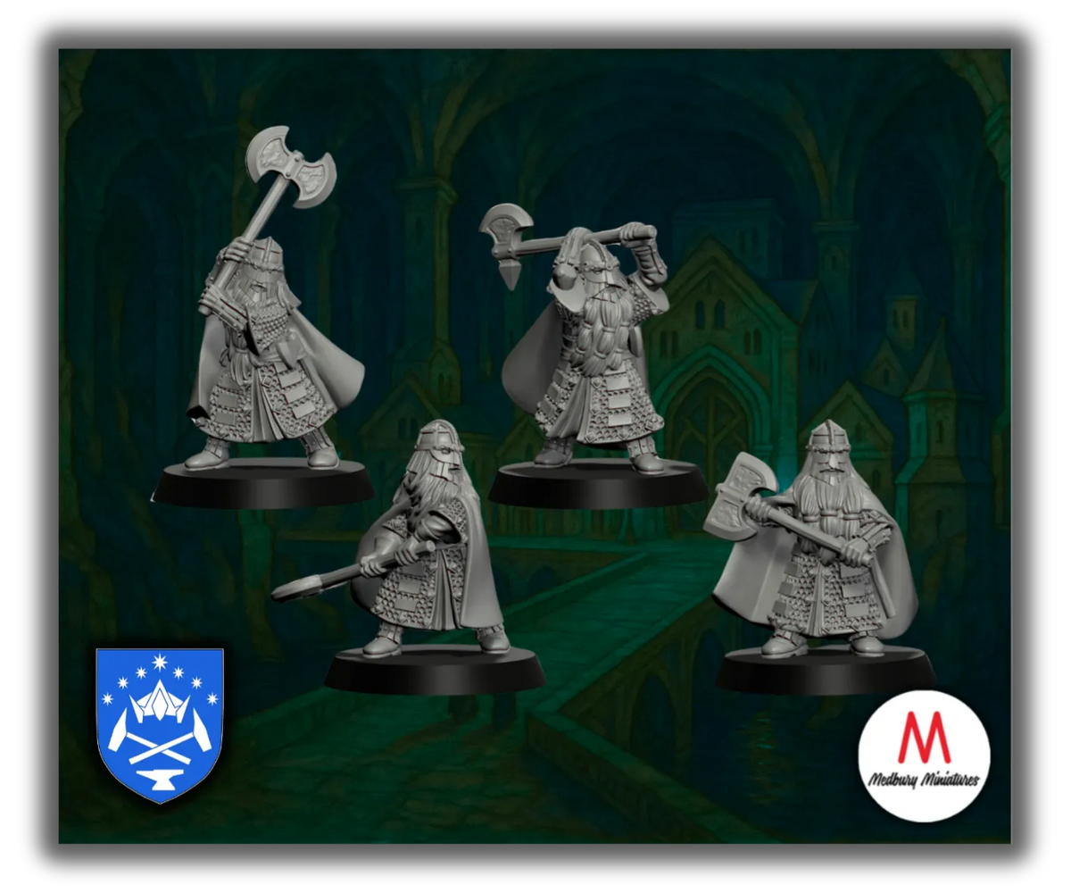 Saphire Ridges Dwarven Hearthguard-Pasch Spiele-Radaddel