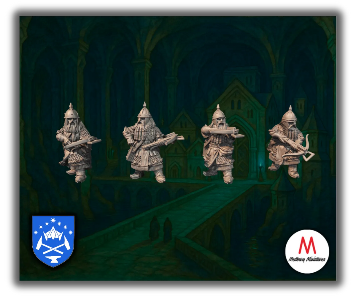 Dwarven Crossbows-Pasch Spiele-Radaddel