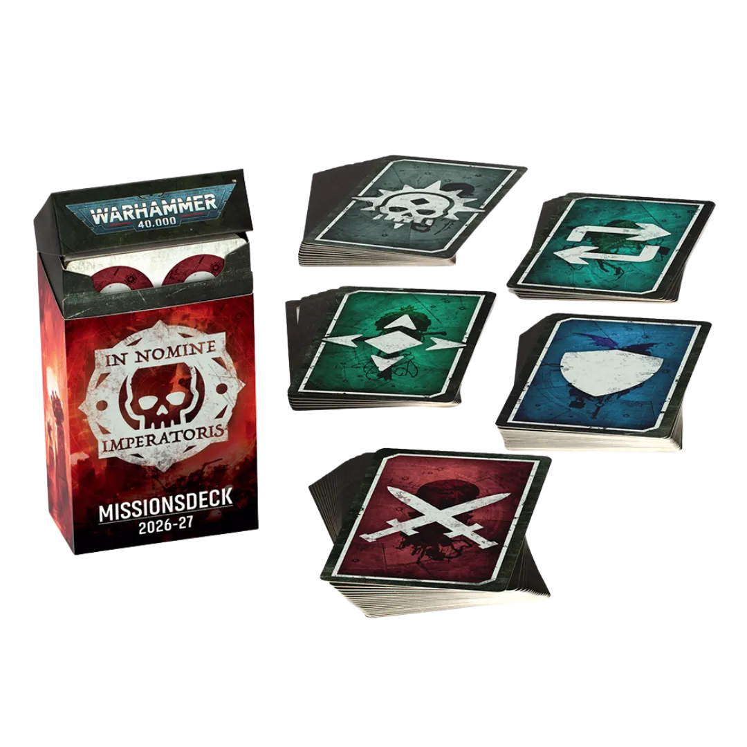 Warhammer 40.000: In Nomine Imperatoris 2026-27: Missionsdeck (deutsch)