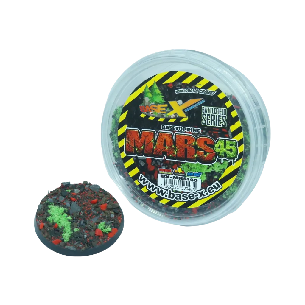 Basetopping: MARS 45 (140ml) (battlefield series)-Base X Terrain & Scenery-Radaddel