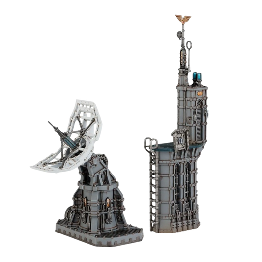 Battlezone: Fronteris - Vox Antenna and Auspex Shrine-Games Workshop-Radaddel