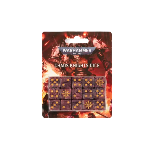 Chaos Knights: Dice-Games Workshop-Radaddel