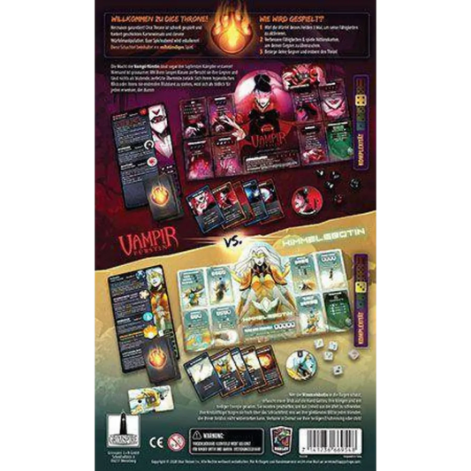 Dice Throne: Himmelsbotin vs. Vampirfürstin-Happyshops-Radaddel
