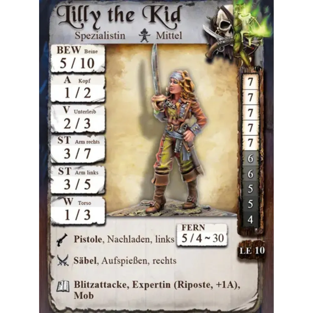 Lilly the Kid | Kult-Freebooter Miniatures-Radaddel