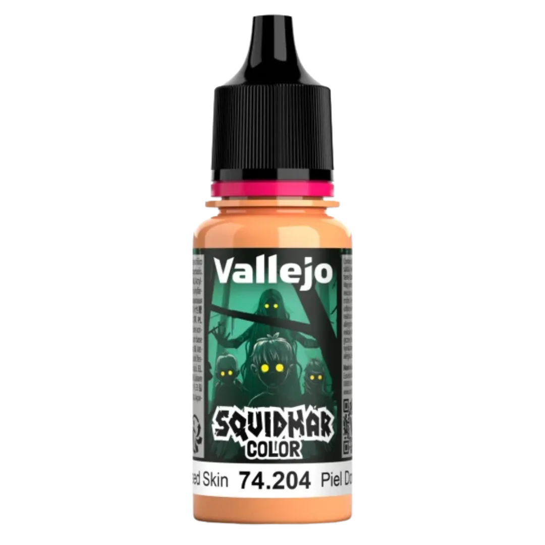 Squidmar Color 204 - Sun Kissed Skin 18 ml-Vallejo-Radaddel
