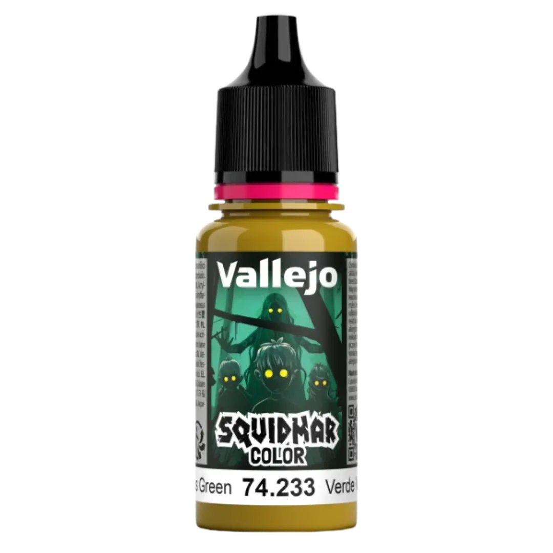 Squidmar Color 233 - Vomitous Green 18 ml-Vallejo-Radaddel