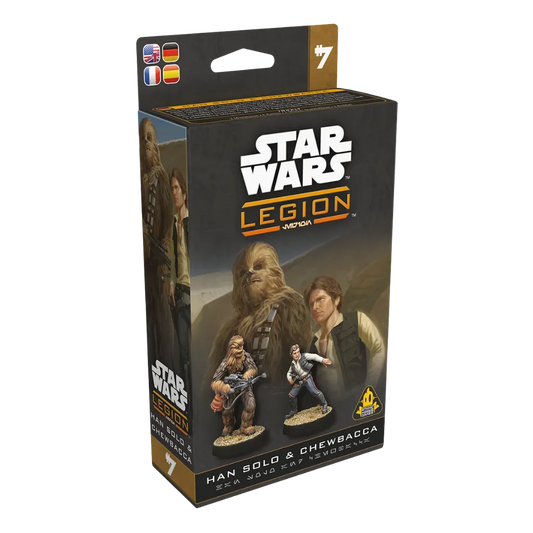 Star Wars: Legion - Han Solo & Chewbacca-Atomic Mass Games-Radaddel