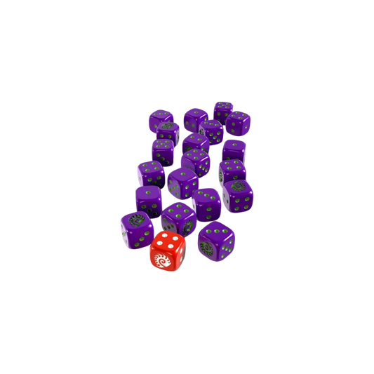 Starcraft ® Zerg Custom Dice Set-Archon Studio-Radaddel