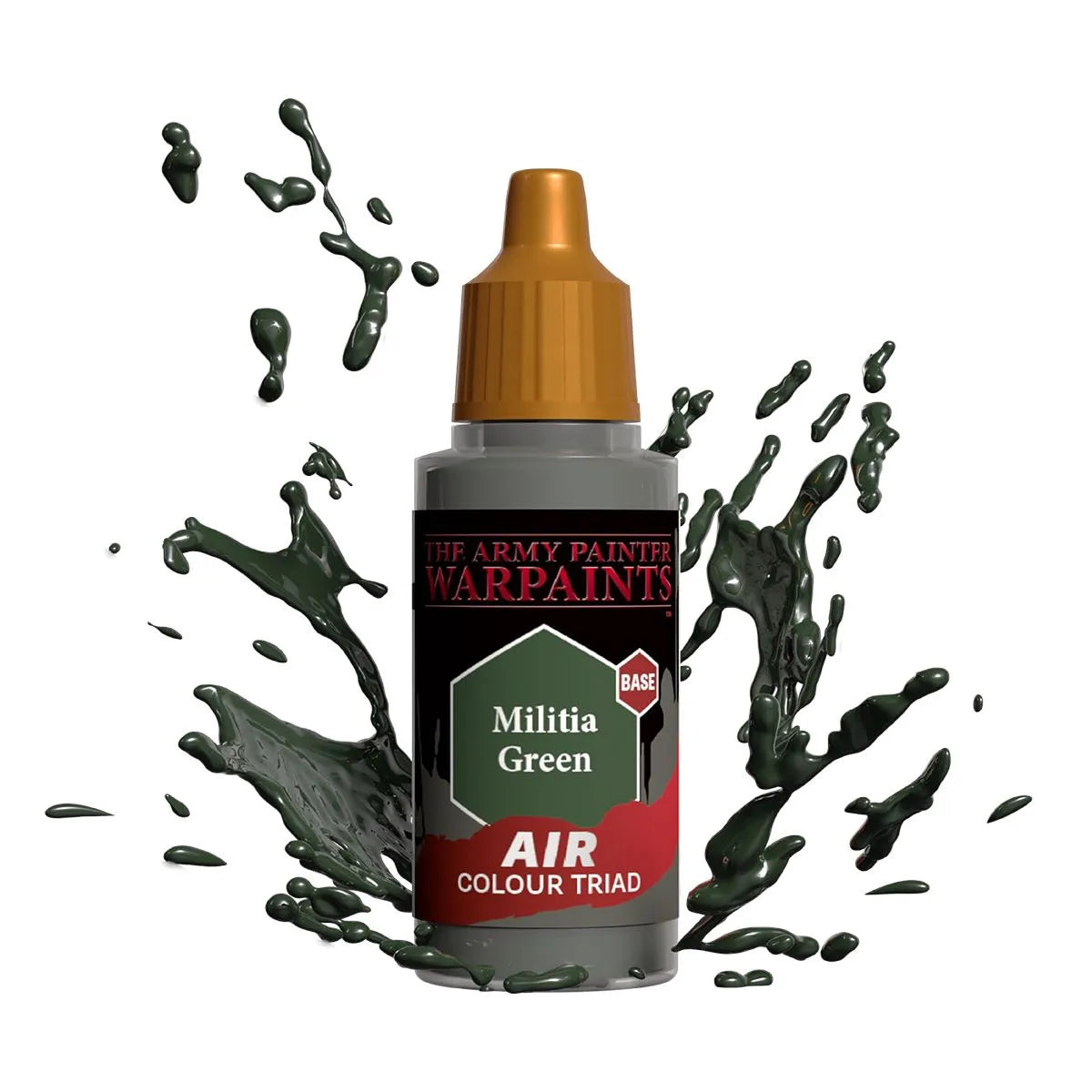 Air Warpaint Militia Green (37)-The Army Painter-Radaddel