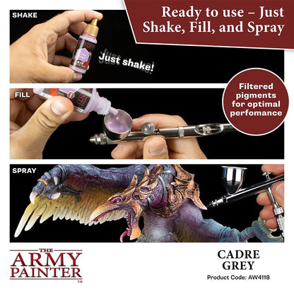 Air Warpaint Cadre Grey (06)-The Army Painter-Radaddel
