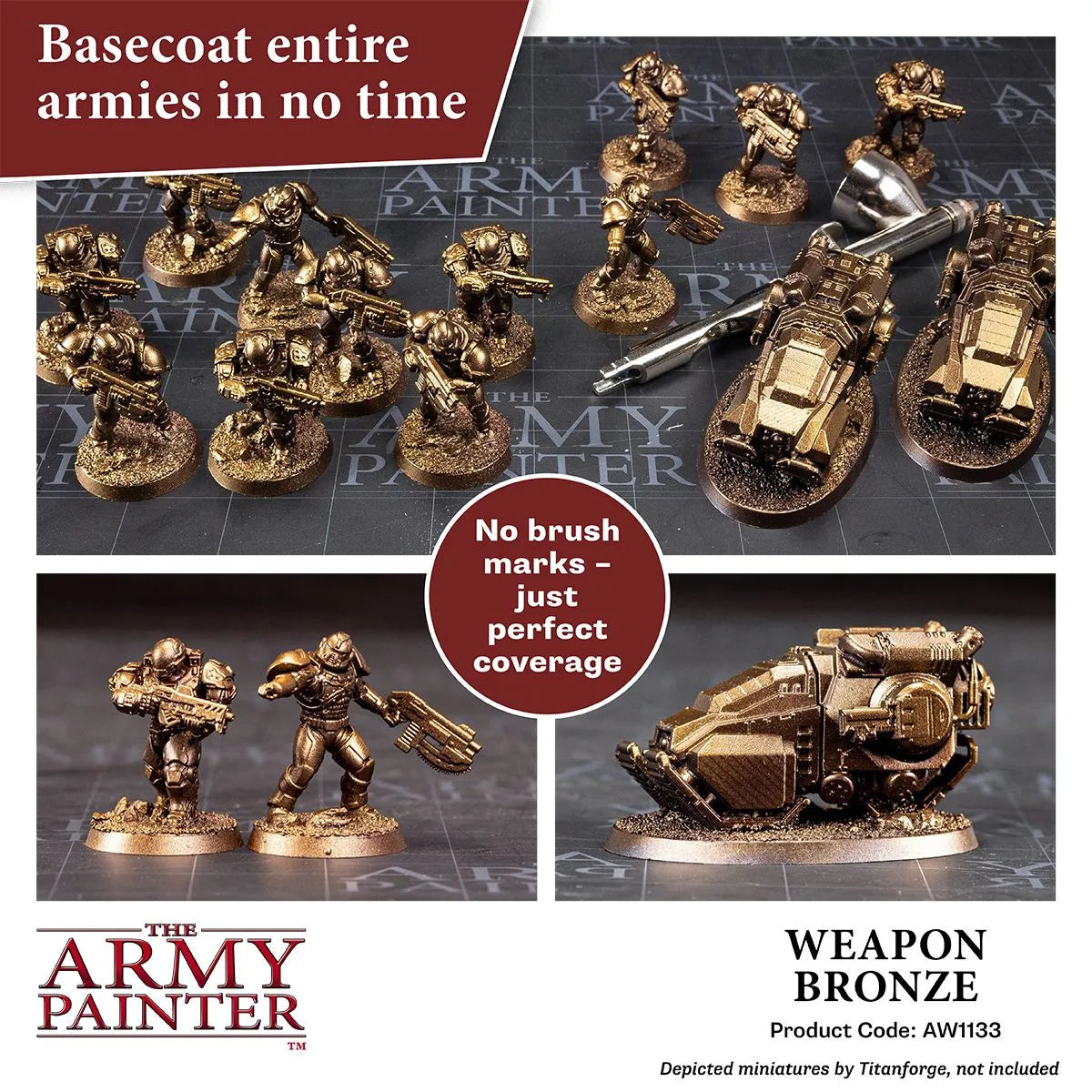 Air Warpaint Weapon Bronze (119)-The Army Painter-Radaddel