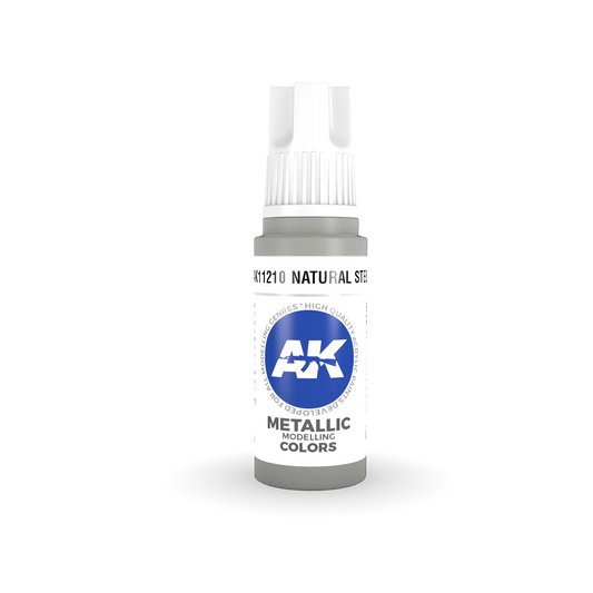 AK 3GEN Natural Steel 17ml-AK-Interactive-Radaddel