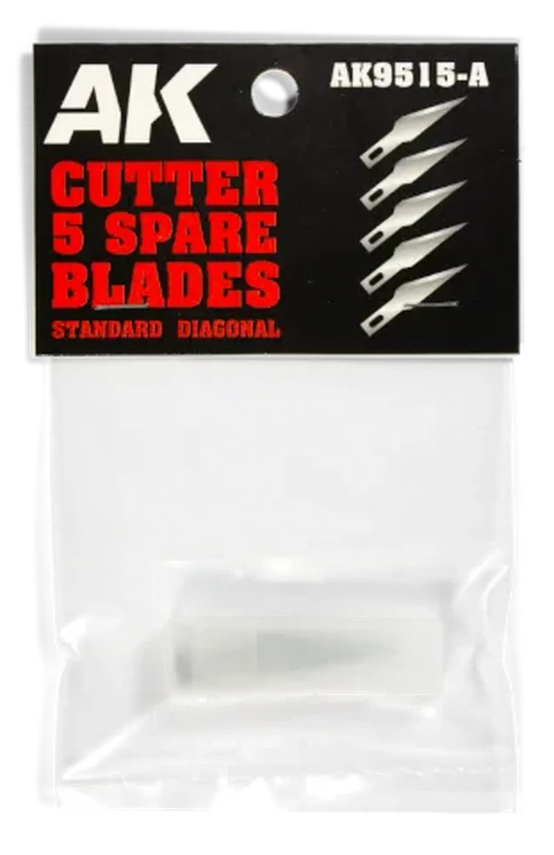 Standard Diagonal (5 Spare Blades) Replacement-AK-Interactive-Radaddel