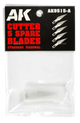 Standard Diagonal (5 Spare Blades) Replacement-AK-Interactive-Radaddel