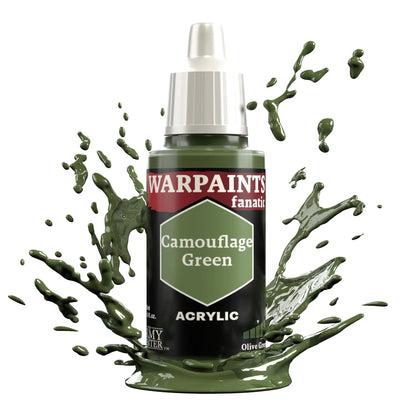 Camouflage Green Fanatic WP-The Army Painter-Radaddel