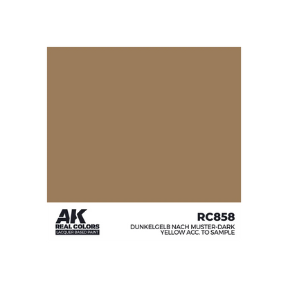 AK Real Colors Dunkelgelb Nach Muster-Dark Yellow acc. to Sample-AK-Interactive-Radaddel