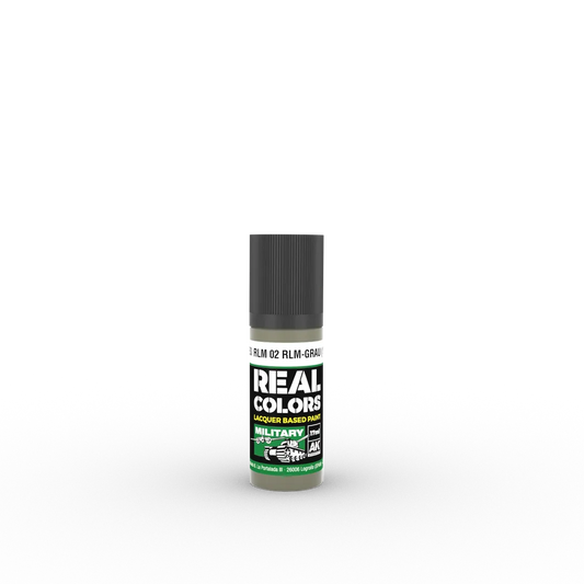 AK Real Colors RLM 02 RLM-GRAU (1941) 17 ml-AK-Interactive-Radaddel