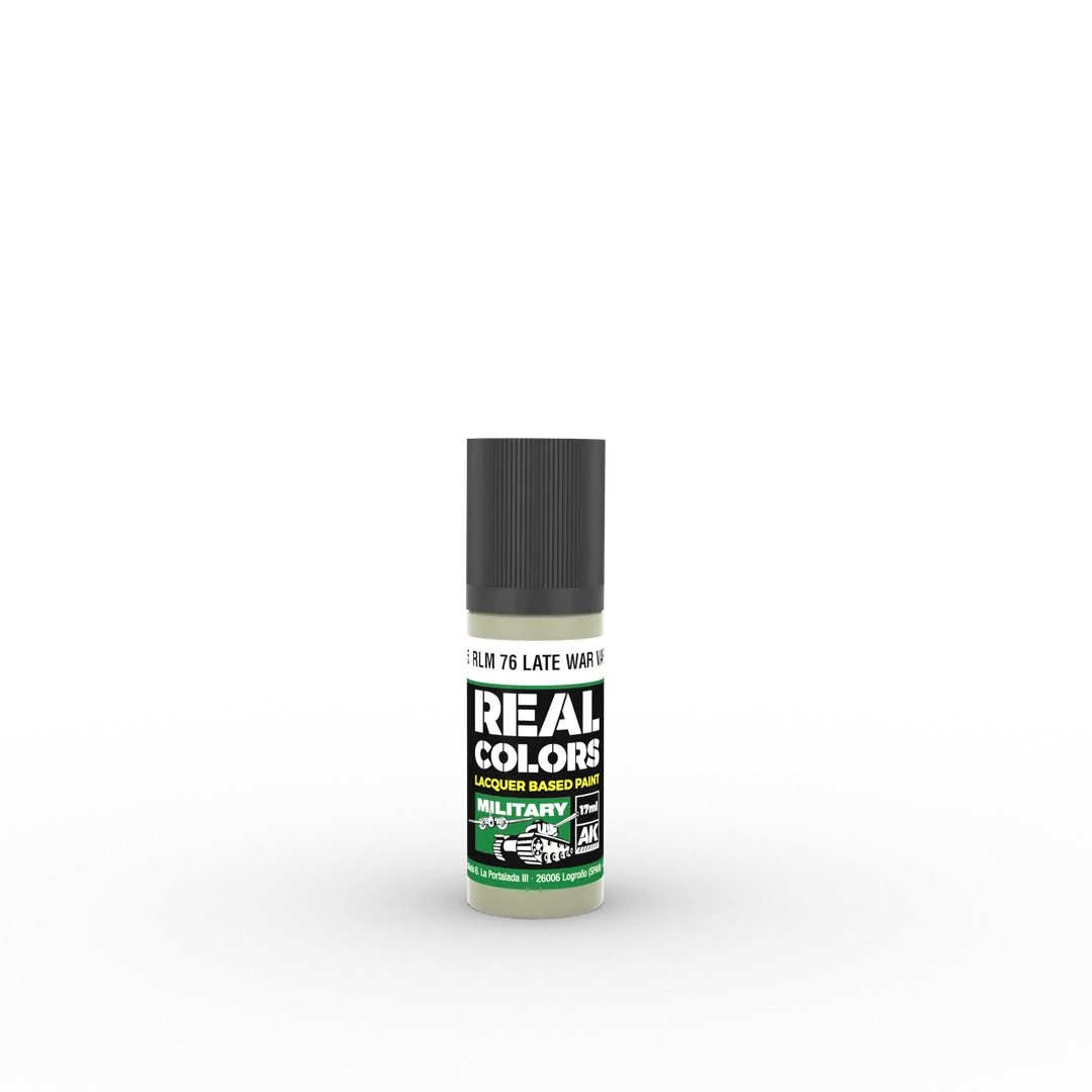 AK Real Colors RLM 76 Late War Variation 17 ml-AK-Interactive-Radaddel