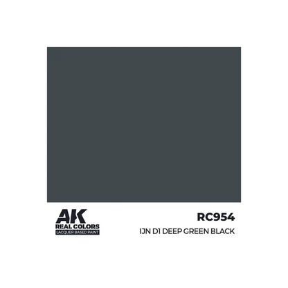 AK Real Colors IJN D1 Deep Green Black 17 ml-AK-Interactive-Radaddel