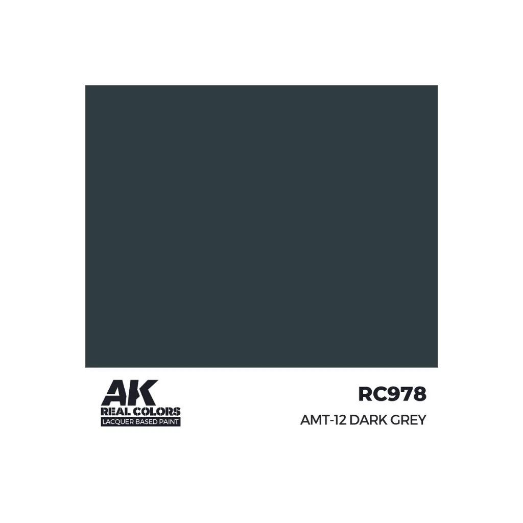 AK Real Colors AMT-12 Dark Grey 17 ml-AK-Interactive-Radaddel