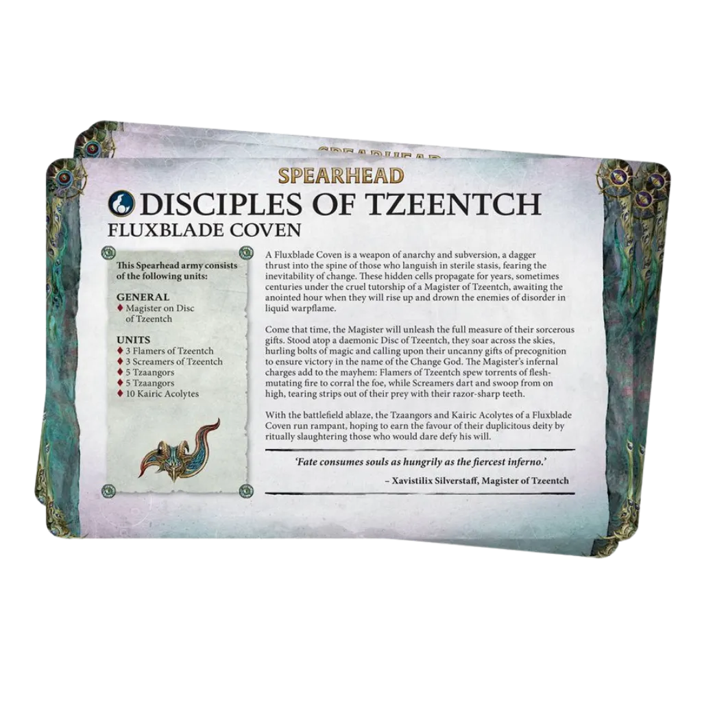 Disciples of Tzeentch: Fraktionsset (deutsch)-Games Workshop-Radaddel