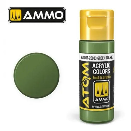 ATOM COLOR Green Base-Mig Jimenez-Radaddel