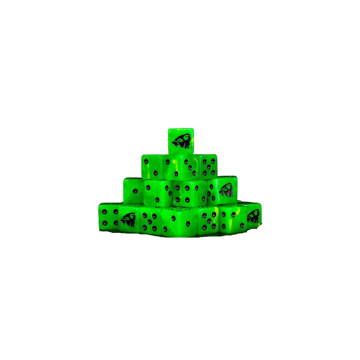 Bubonic Rats Dice 16mm Square (25 Stück)-Baron of Dice-Radaddel