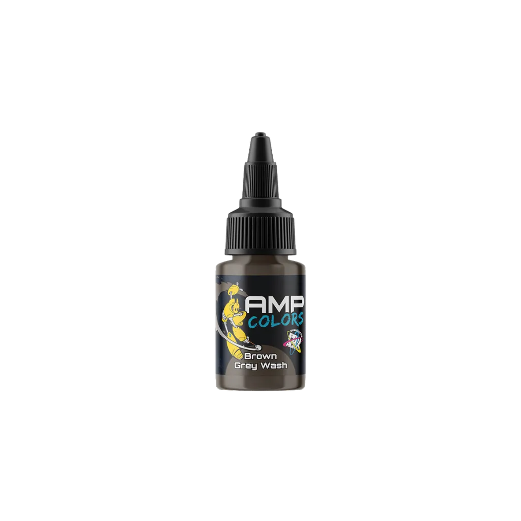 Pro Acryl AMP Colors Brown Grey Wash (22ml)-Monument Hobbies-Radaddel