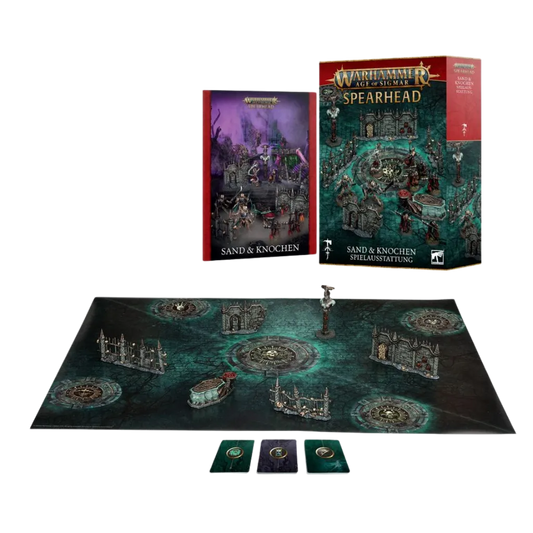 Age of Sigmar: Sand and Bone Gaming Pack (deutsch)-Games Workshop-Radaddel