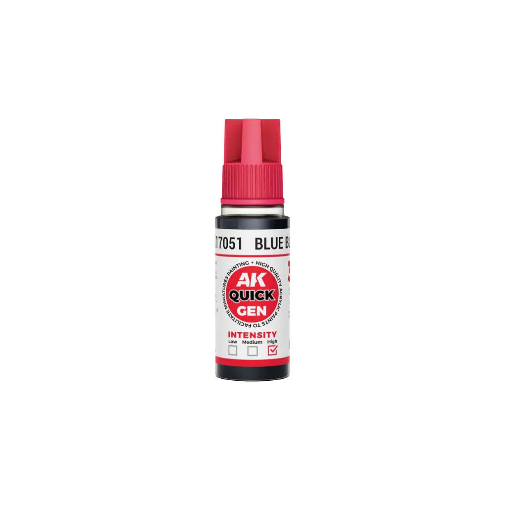 AK QUICK GEN Blue Black 18ml-AK-Interactive-Radaddel