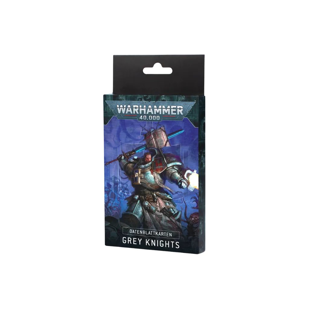 Grey Knights: Datenblattkarten (deutsch)