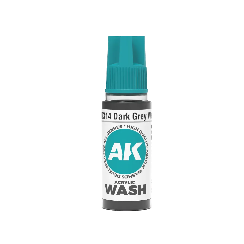 Dark Grey Wash 18ml-AK-Interactive-Radaddel