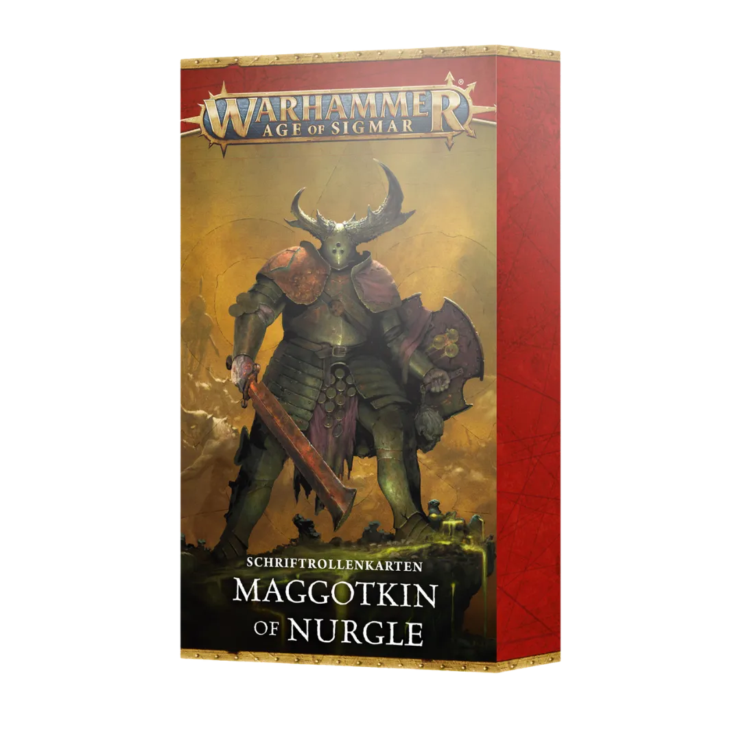 Maggotkin of Nurgle: Schriftrollenkarten (deutsch)-Games Workshop-Radaddel