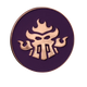 40mm Metal Coin - Demonic Forges-Baron of Dice-Radaddel
