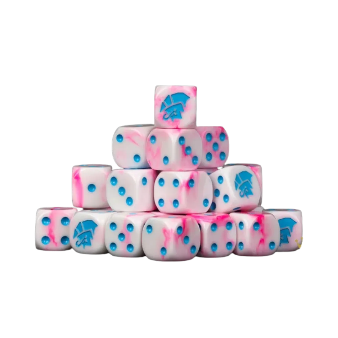 Alien Dice - Pink Ravagers 16mm Round (25 Stück)-Baron of Dice-Radaddel